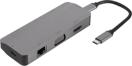 Q-Link USB-C hub 8-in-1 - multifunctioneel