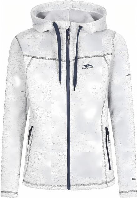 Trespass damesfleecejas/fleecepullover Odelia B - Damesfleece At300 Ghost Navy Marl
