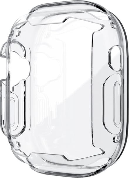 Watch case screenprotector - geschikt voor Apple Watch Series Ultra / Ultra 2 - 49 mm - transparant