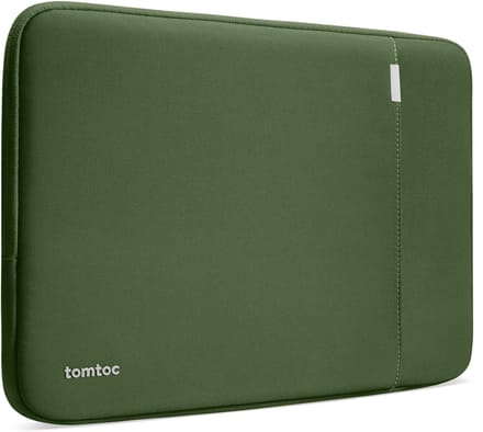 Tomtoc Defender-A13-hoes voor MacBook Pro/Air 14" - Groen