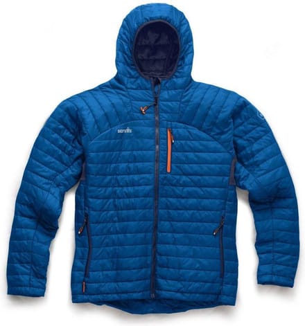 Scruffs Thermo Hooded Jacket-Blauw-M