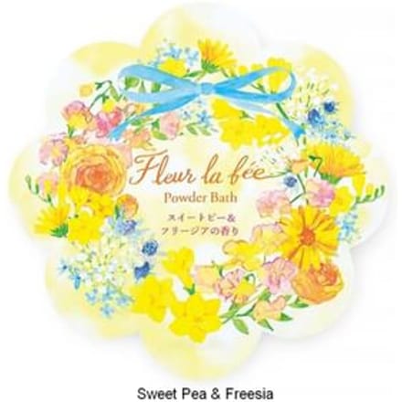 CHARLEY - Fleur La Fée Powder Bath Sweet Pea & Freesia - 40g