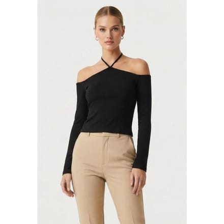 IRO Paris Grenade Top Black Größe: XS | Longsleeves Outlet | Damen | Schwarz