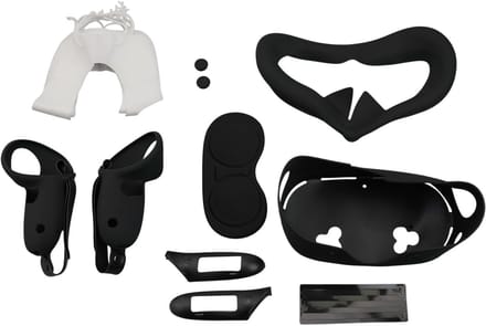 VR Beschermset - Accessoires Kit - Virtuele Games - 7-delige Set - 17 cm - Zwart