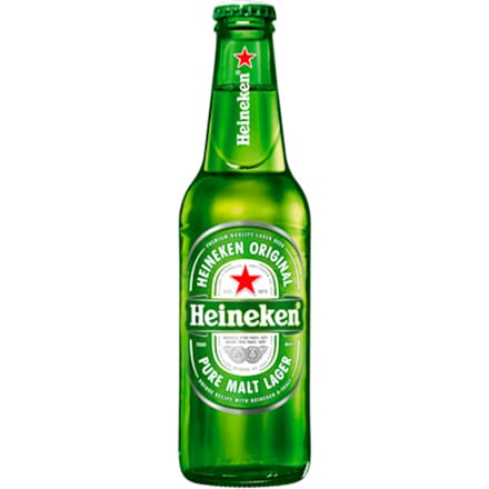 Premium pilsener bier fles