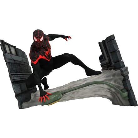 Beeldje Diamond Select Toys Marvel Comic Gallery Spiderman Miles Morales