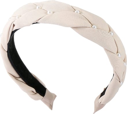Emilie collection - haarband - ecru - parels - diadeem