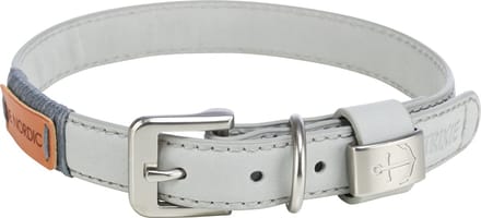 Trixie Halsband Hond Be Nordic Leer Grijs