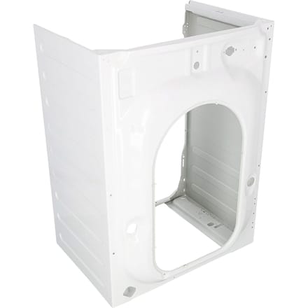 AEG behuizing, achter, wit, HEC54,P2 8588086571870