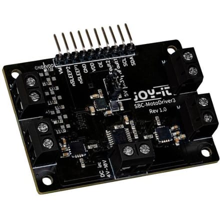Joy-it SBC-MotoDriver3 Motordriver Geschikt voor serie: Raspberry Pi® Pico 1 stuk(s)