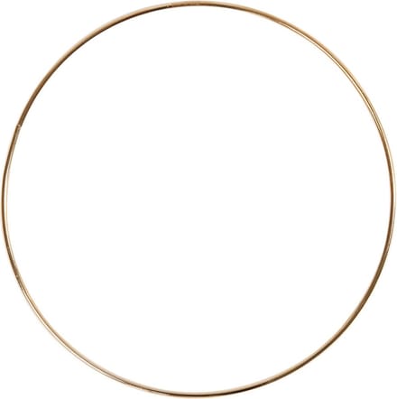 CC Metalen Ring 30 cm Goud