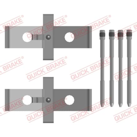 Toebehorenset, schijfremblok QUICK BRAKE 109-0136