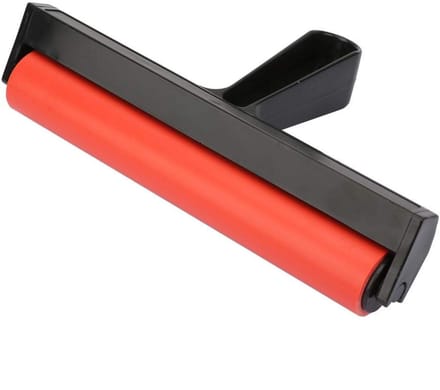 Allecto - Rubber Brayer Roller 20 cm - Perfect voor Printmaking en Stamping