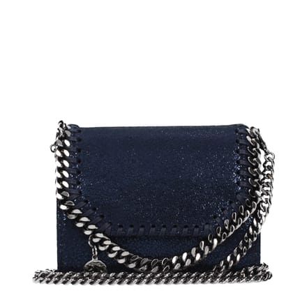 Stella McCartney Blauwe Leren Portemonnee