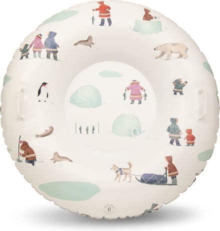 The Nice Fleet - Snow Tube - Opblaasbare Slee - print Aupalak