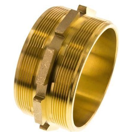 G 4'' Messing Borstnippel 16 Bar - FL2S-M-B-400G