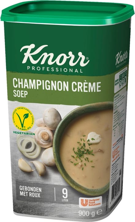 Knorr - Champignon Crèmesoep - 9 liter