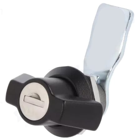 Vlinderslot – Aluminium/Zink legering – 18 mm - 1333 sleutel