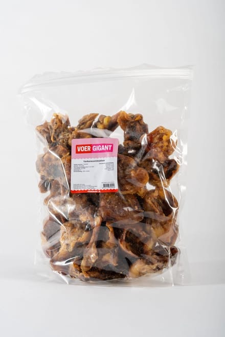 Voergigant - Varkensoorstukken - 1 kg