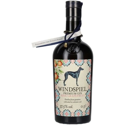 Windgongen Geesten Windspiel Premium Gin Pink Grapefruit 37,5% Vol. 0,5l