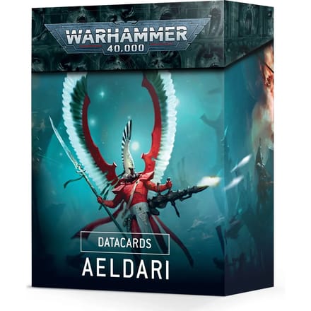 Figurine Games Workshop Warhammer 40k - Datacards V.9 Aeldari