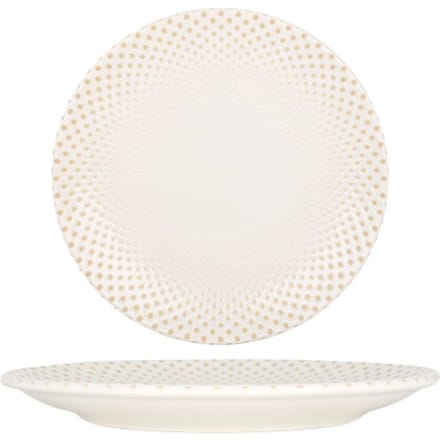 Rinart Dinerbord - Punto - Porselein - 30 cm - set van 6