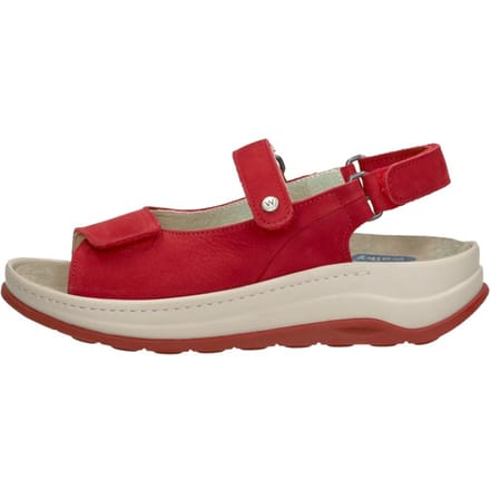 Wolky 0335010 570 Dames Sandalen - Rood - 39