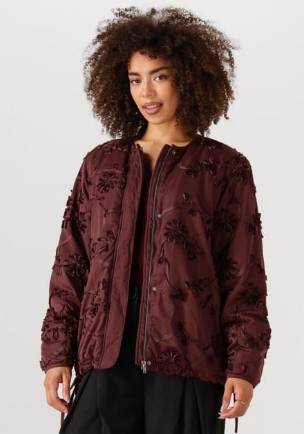 Moves Kaylie Jacket 4435 Jassen Dames - Winterjas - Bordeaux - Maat 34
