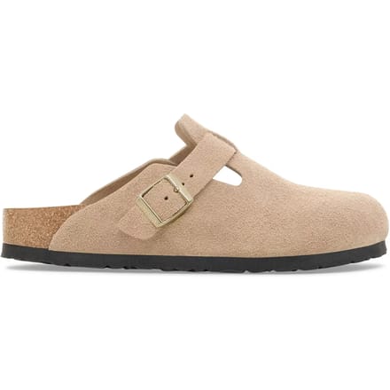 Birkenstock Boston suède smal voetbed unisex instapper