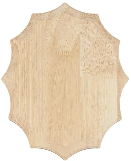 Dailygoody - Onvoltooide Houten Plaque - Schilderen en Ambacht