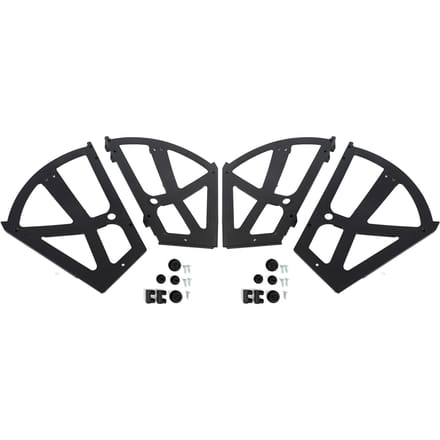 4 Stuks/Set Huismeubilair Schoenen Lade Kast Scharnier Klap Plaat Frame Draairek Accessoire wit