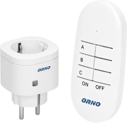 Stopcontact Afstandsbediening - Draadloos Schakelen - Energie Besparen - 1+1 Set - Niet Specificiek - Wit