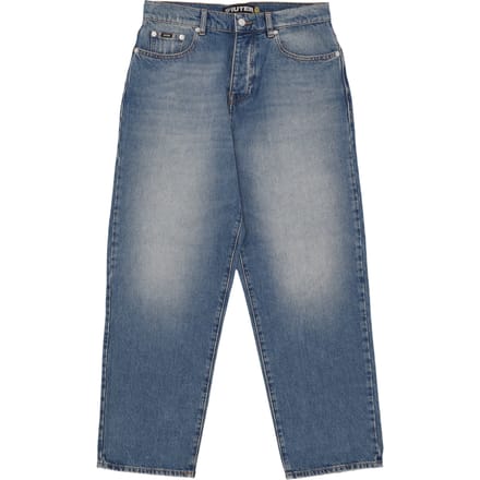 Jeans Man Baggy Denim Pants Medium Blue