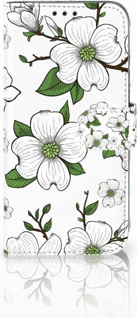 Book Case voor Honor 10 Lite Hoesje Dogwood Flowers