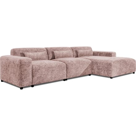 Hoekbank Rizza Big chenille rechts | NADUVI Collection