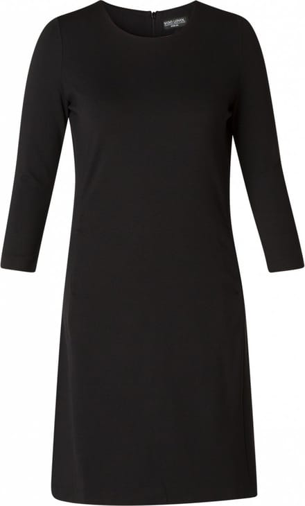 BASE LEVEL Ylona Jurk - Black - maat 48
