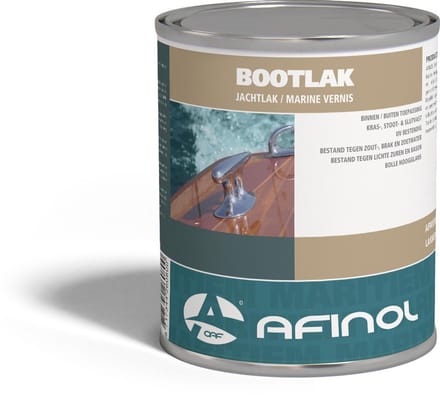 Afinol bootlak blank hoogglans - 750 ml