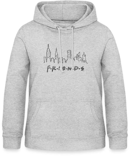 Friends New York Skyline Hoodie Dames