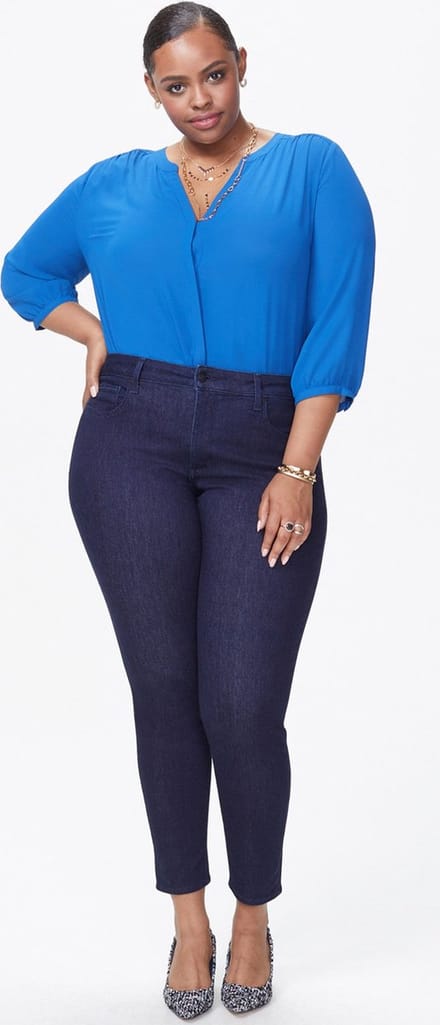 Ami Skinny Jeans Donkerblauw Premium Denim (Plus)