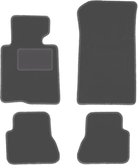 Grafiet automatten voor: BMW 3 E46 cabriolet (2000-2007)