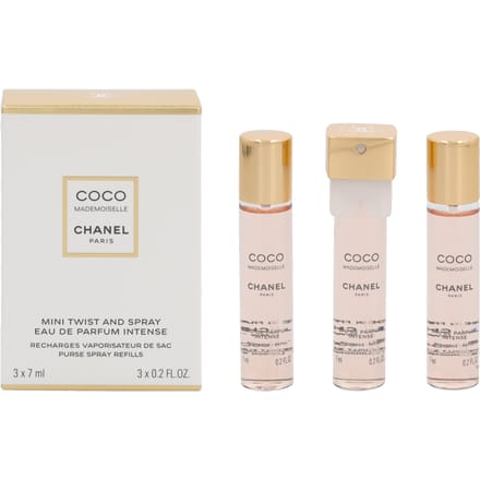 Chanel Eau De Parfum Intense Navulbare Tasverstuiver Chanel - Coco Mademoiselle Eau De Parfum Intense Navulbare Tasverstuiver  - 21 ML