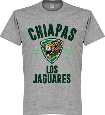 Chiapas Estabished T-Shirt - Grijs - L