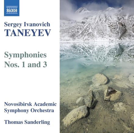 Novosibirsk Academic Symphony Orchestra, Thomas Sanderling - Taneyev: Symphonies Nos. 1 & 3 (CD)