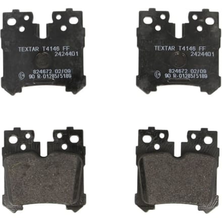 Remblokkenset, schijfrem TEXTAR 2424401