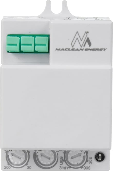 Maclean - Bewegingsmelder - Microgolf bewegingsmelder - bereik 8m - max. belasting 1200W, IP20, 5.8 GHz, MCE316