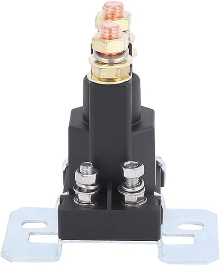 Startrelais - Accu Schakelaar - Voertuig Starten - Hoog Laadvermogen - 12V 500A - Zwart