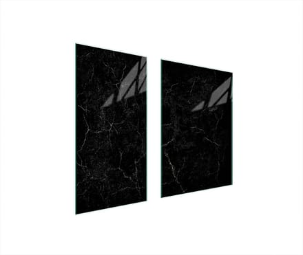TMK ArtDeko - Snijplank - Glas - 75x52 cm - Marmerpatroon