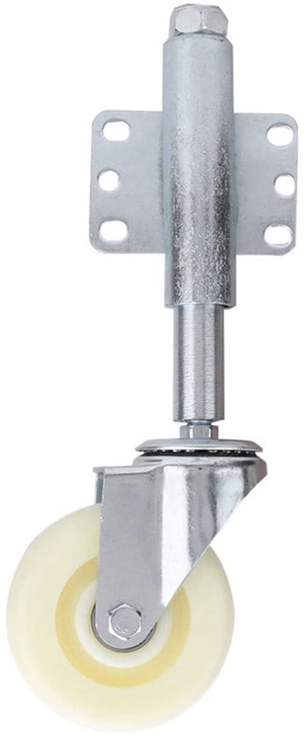 Allecto - Poortwiel - Nylon - Springloaded Caster Wheel 100mm - 200kg