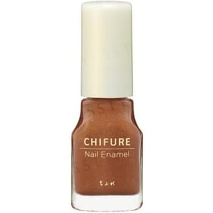 CHIFURE - Nail Enamel 471 Orange Pearl 1 pc