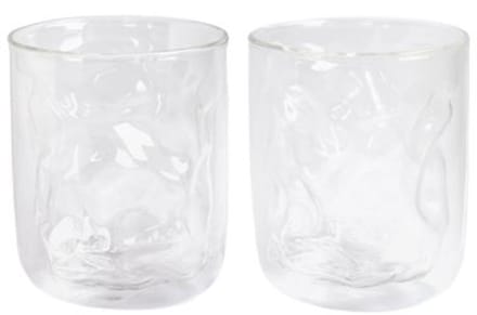 Dubbelwandige glazen Daan - Set van 2 - Theeglazen